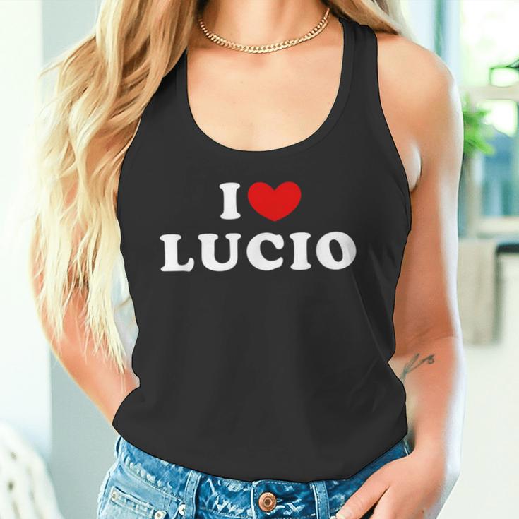 I Love Lucio I Love Lucio Tank Top