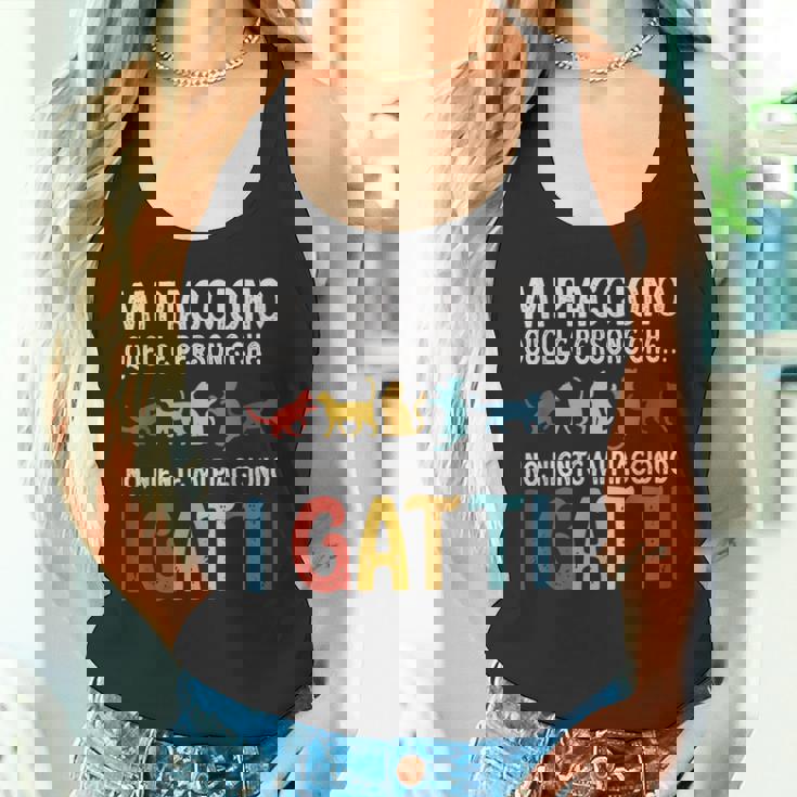 Maglia Mi Piacciono Quelle Persone No Mi Piacciono I Gatti Canotta