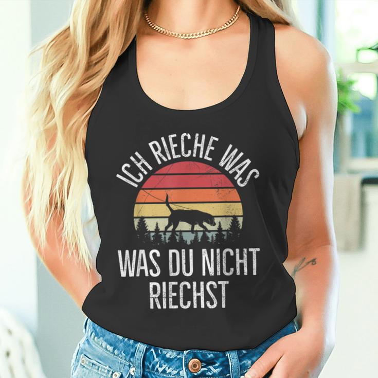 Mantrailing Ich Rieche Was Du Nicht Rüchst Ich Rieche Was Du Tank Top