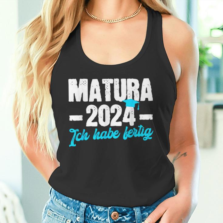 Matura 2024 Ich Habe Fertig Matura Bestanden Tank Top