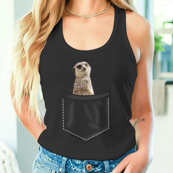 Meerkat In Bag Meerkat Tank Top