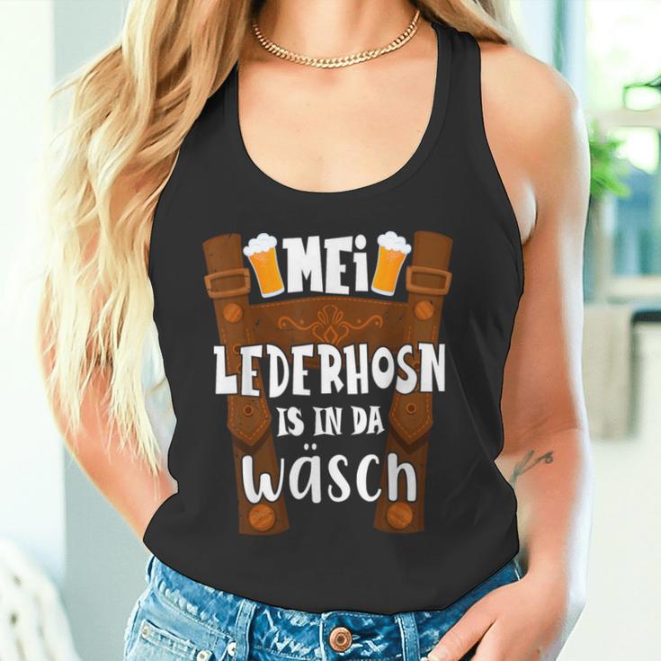 Mei Lederhosn Is In Da Wäsch Mei Lederhosen S Tank Top