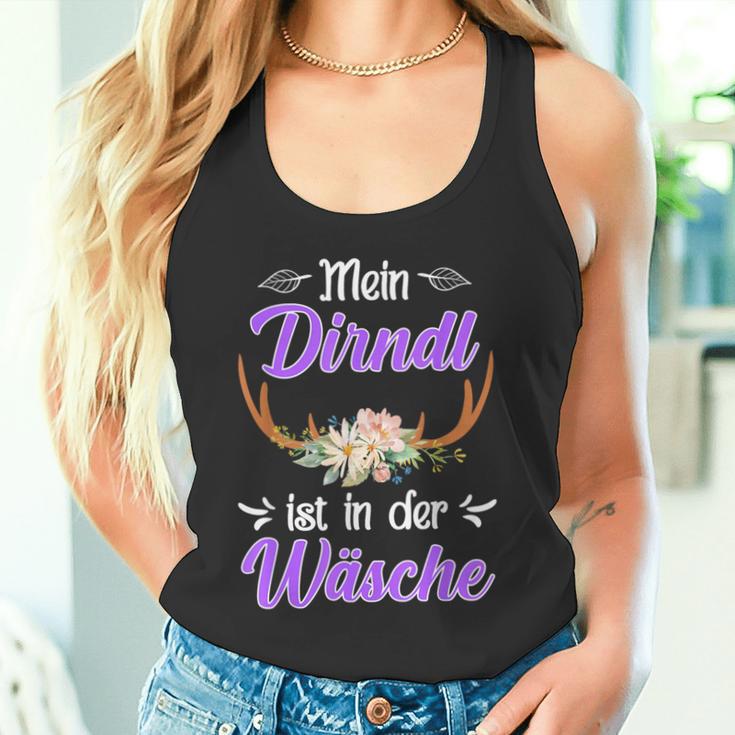 Mein Dirndl Ist In Der Wäsche Bayern Trachten S Tank Top