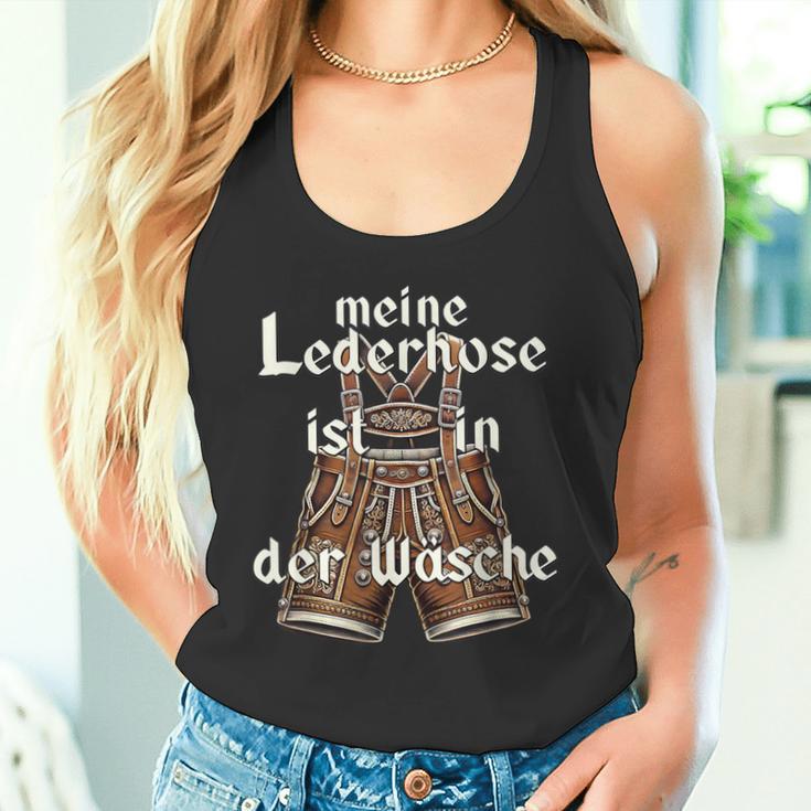 Meine Lederhose Ist In Der Wäsche Oktoberfest Costume Tank Top