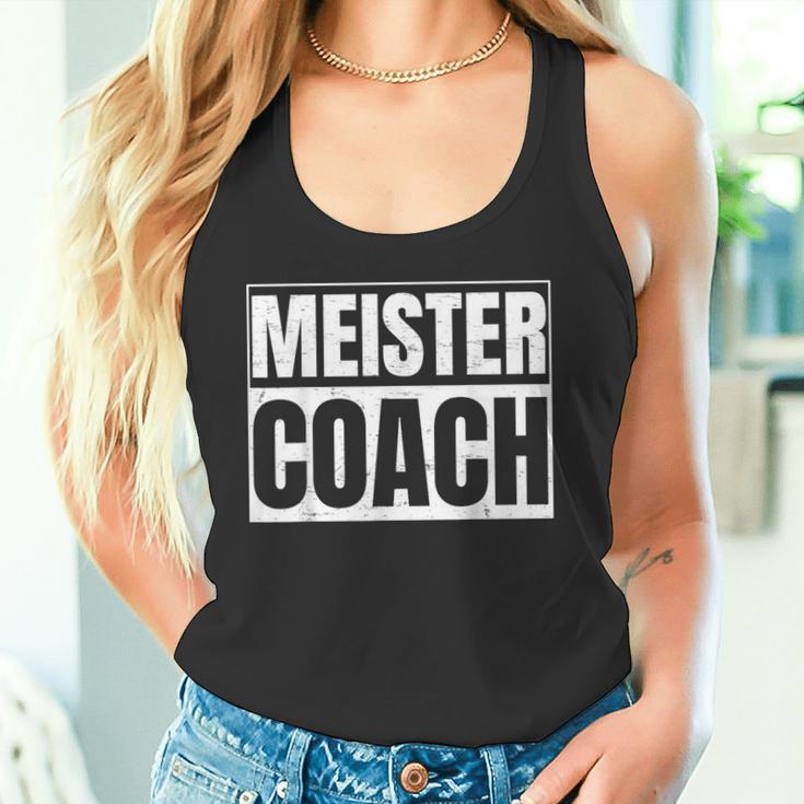 Meister Coach Geschenk For Football Trainer Tank Top