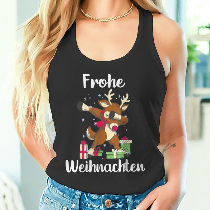 Merry Christmas Reindeer Christmas Eve Tank Top