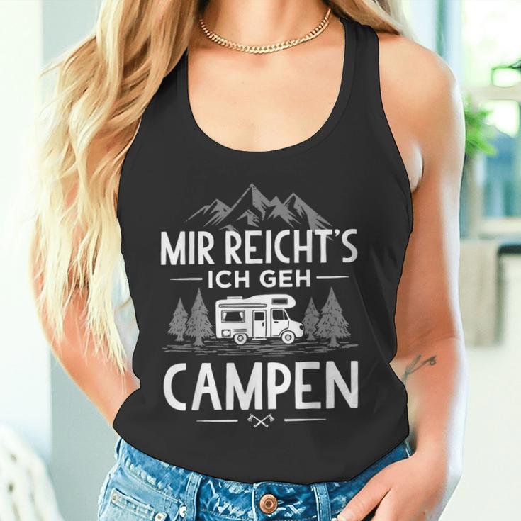 Mir Reichts Ich Geh Camping Camping Tank Top