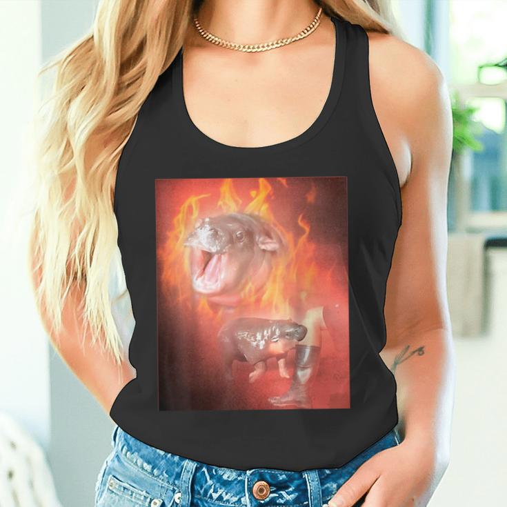 Moo Deng Bite Tank Top