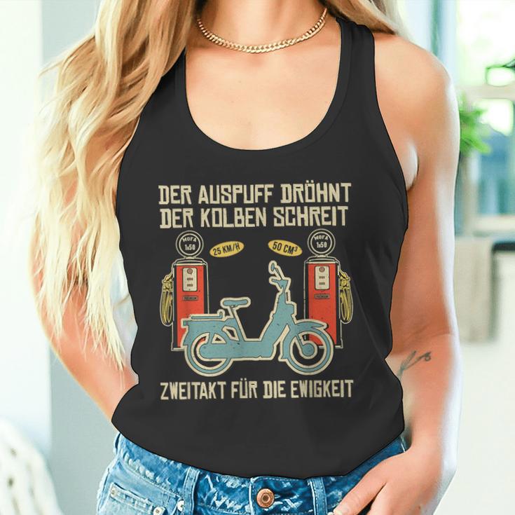 Moped Driver Moped Scooter Moped 2-Stroke Moped Tank Top