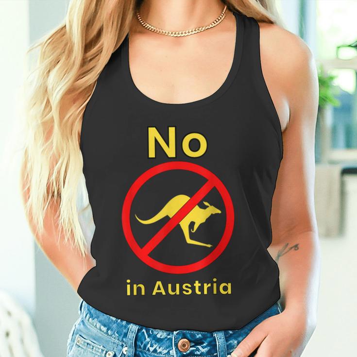 No Kangaroo In Austria No Kangaroo In Austria Tank Top