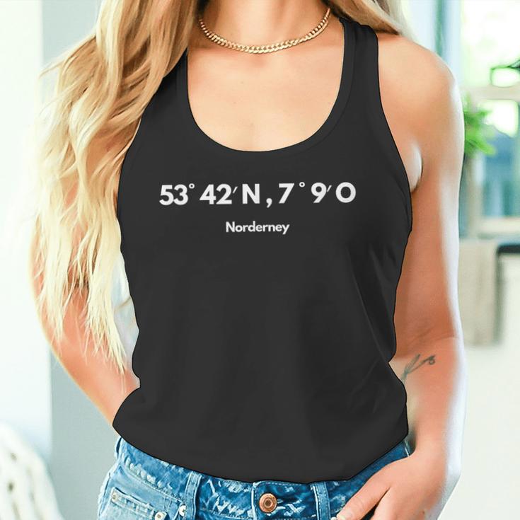 Norderney Coordinates Tank Top