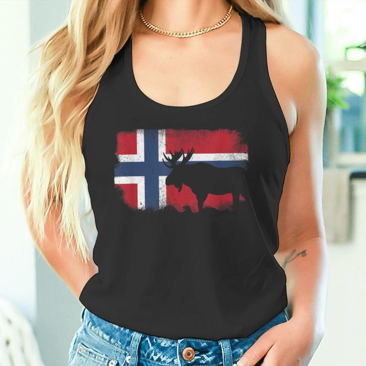 Norwegian Flag Noreg Norge Scandinavia Norway Tank Top