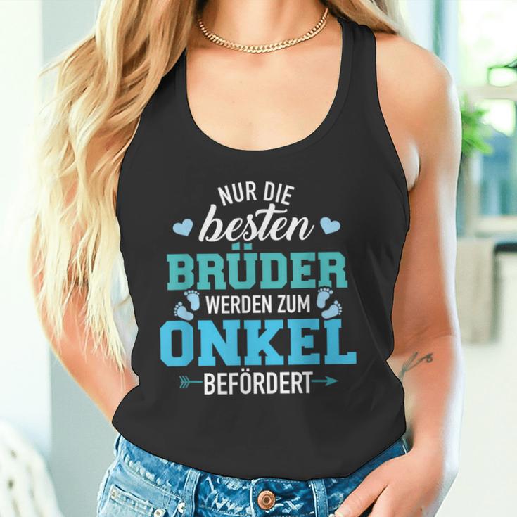 Nur Die Beste Brüder Werden Zum Unkel Befördert Tank Top