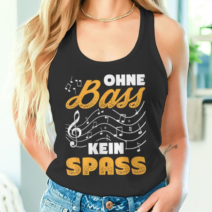 Ohne Bass Kein Spaß Chor Sänger Orchestra Tank Top