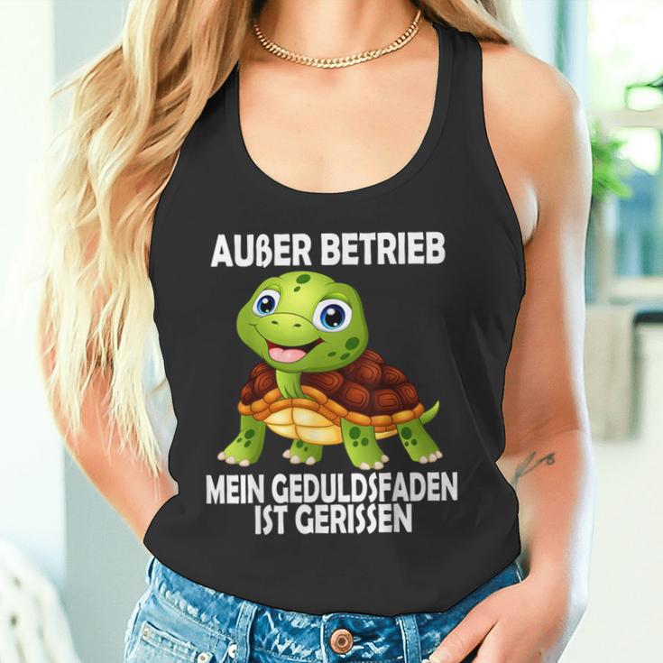 Ohne Betrieb Schildkrötle Tank Top