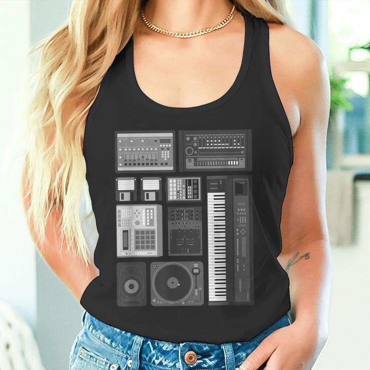 Old School Hip Hop Rap Music Beat Maker Tank Top