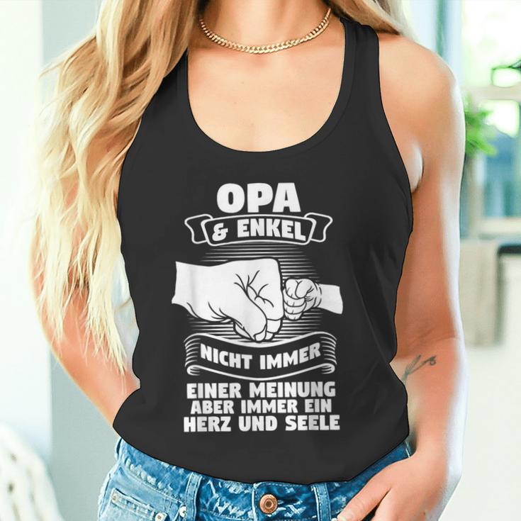 Opa & Enkel Immer Ein Herz Und Seele Opa Angel S Tank Top