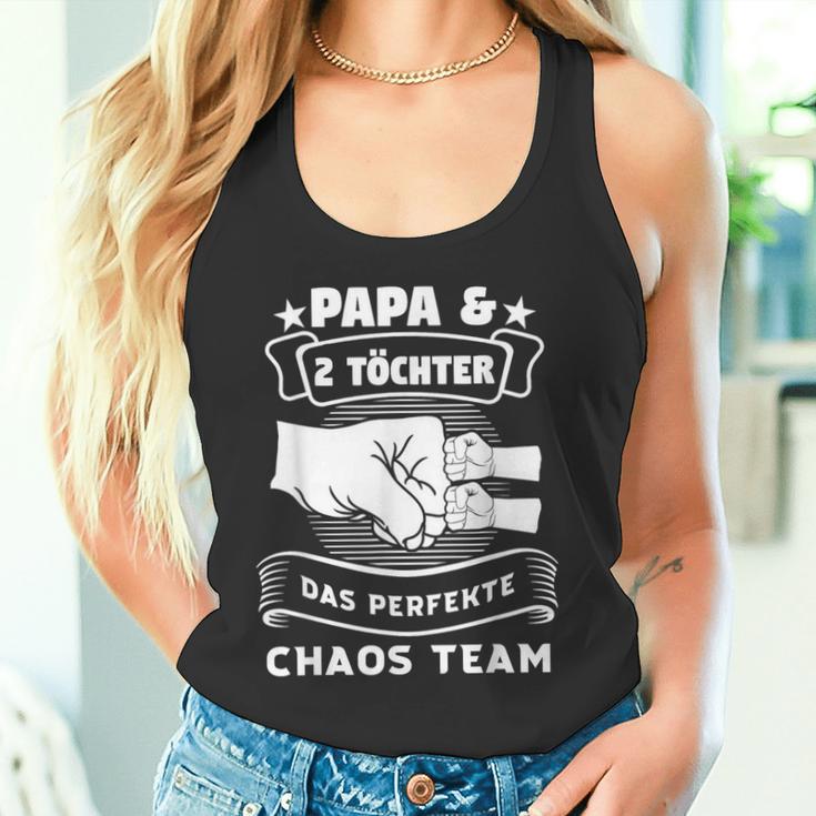 Papa & 2 Töchter Chaosteam Papa 2 Töchter Tank Top