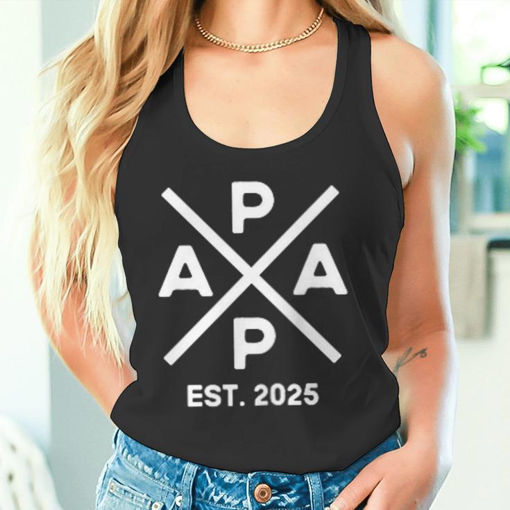 Papa Est 2025 Werdender Papa 25 Level Up Zum Papa 2025 Tank Top