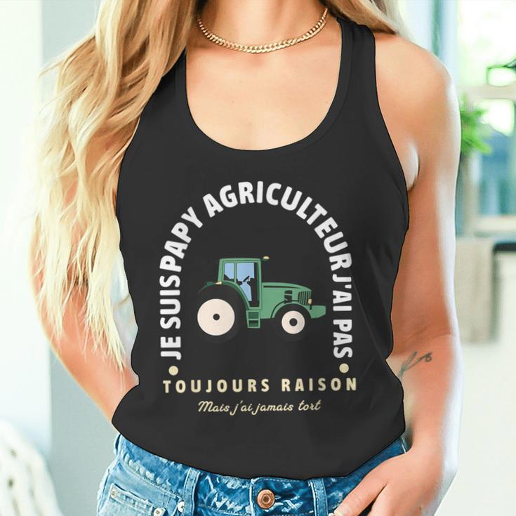 Débardeur Humour Agriculteur Papy – « Je Suis Pas à La Retraite, Je Suis Agriculteur à Mi-temps » – Idée Cadeau Grand-Père Fête Des Pères