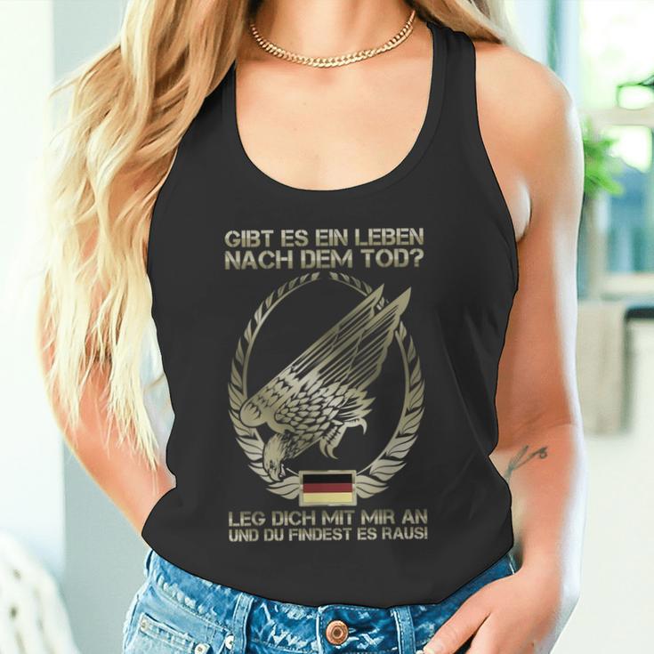 Paratrooper Badge Eagle Ein Leben Nach Dem Tod Tank Top