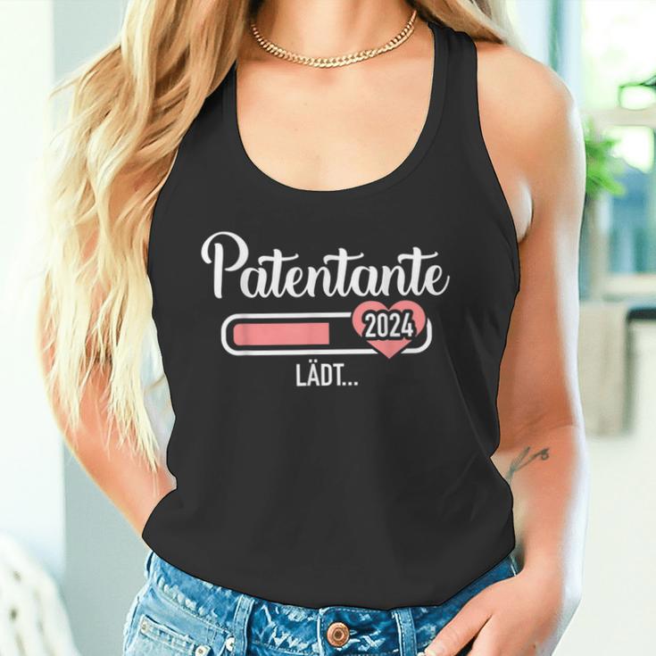 Patentante 2024 Lades Pregnancy Announcement Tank Top