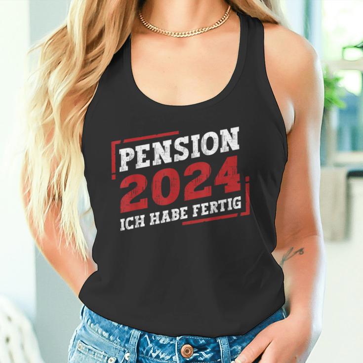 Pension 2024 Ich Habe Fertig Tank Top