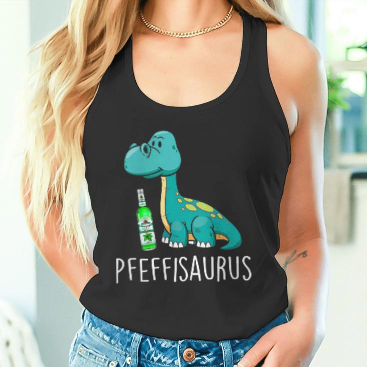 Pfeffisaurus Dino Peppermint Liqueur Running Party S Tank Top