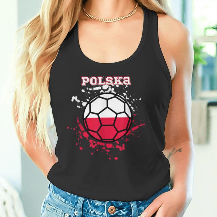 Polen Fußball Polska Fan-Trikot Mit Polnischer Flag Tank Top