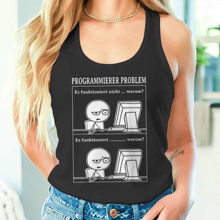 Programmer Problem Es Works Computer Nerd Tank Top