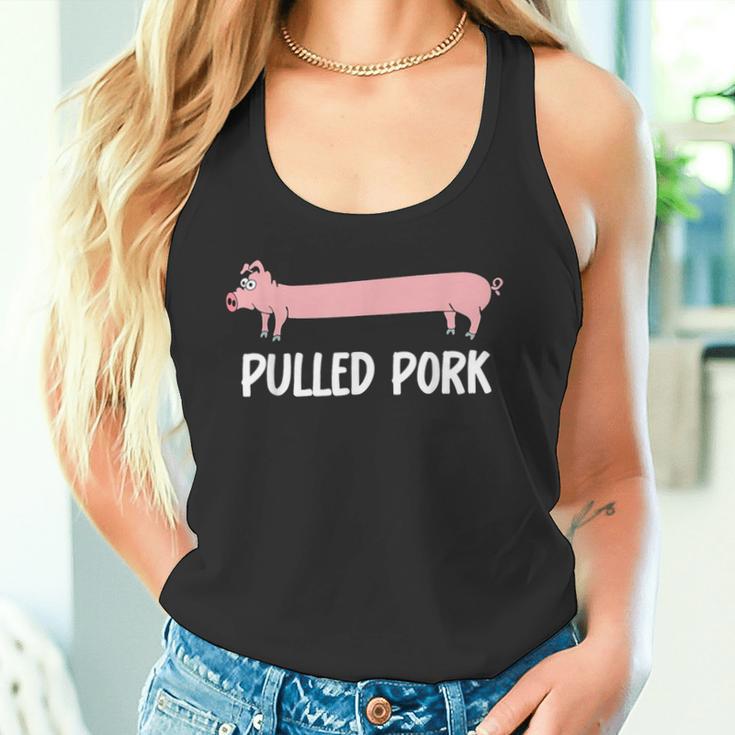 Pulled Pork Lustiges Schweinchen Bbq Tank Top