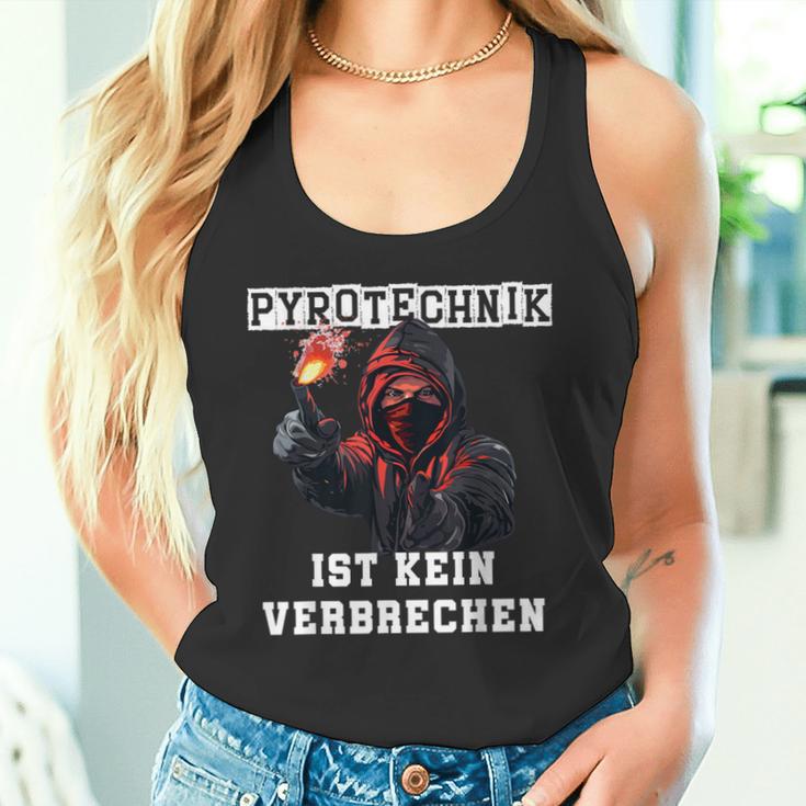 Pyrotechnik Ist Keinerbrechen Football Ultra Tank Top