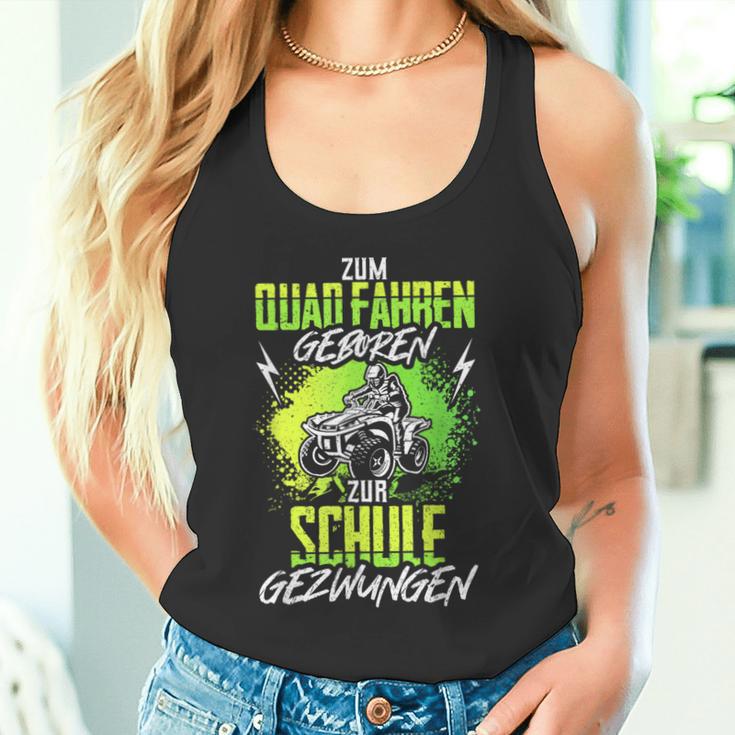 Quad Driver Atv Quad Biker Saying Offroad Tank Top