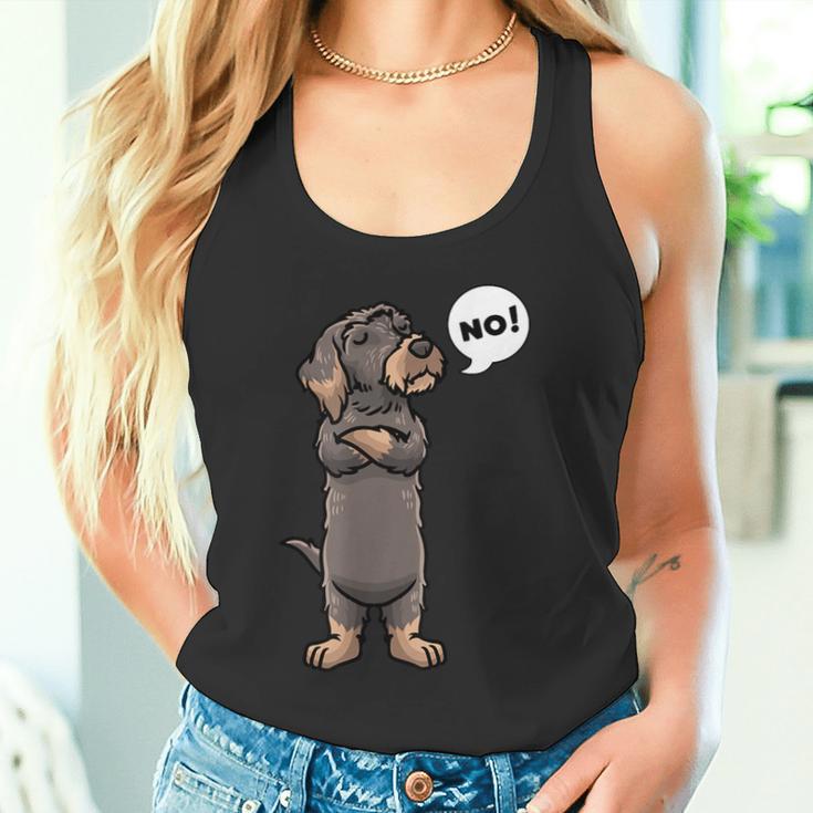 Rauhaardackel Dachshund Dog Tank Top