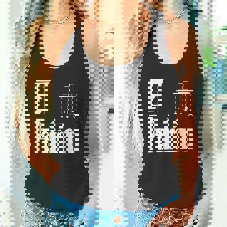 Regalo Para Padrinos De Bautizo Graciosa Camiseta sin mangas