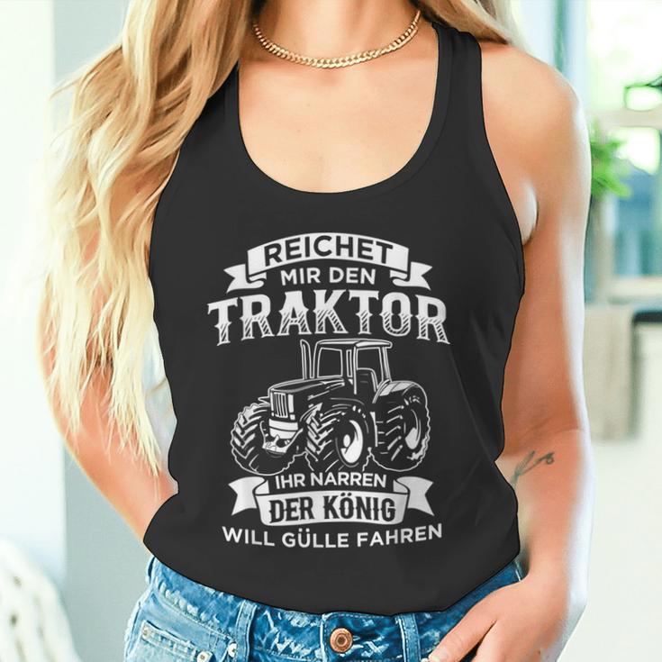 Reichet Mir Den Traktor Ihr Jester Tank Top