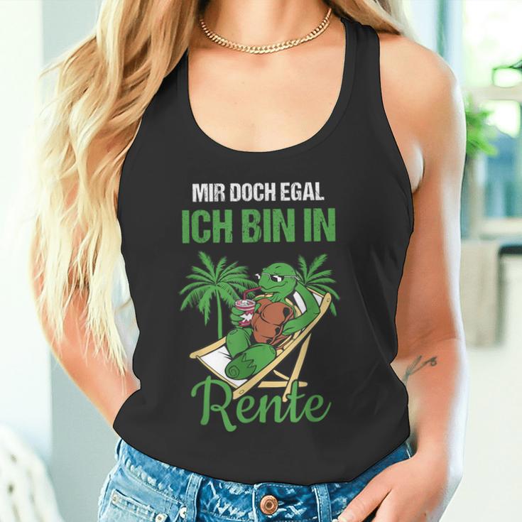 Rensionung Mir Doch Egal Ich Bin In Rente S Tank Top