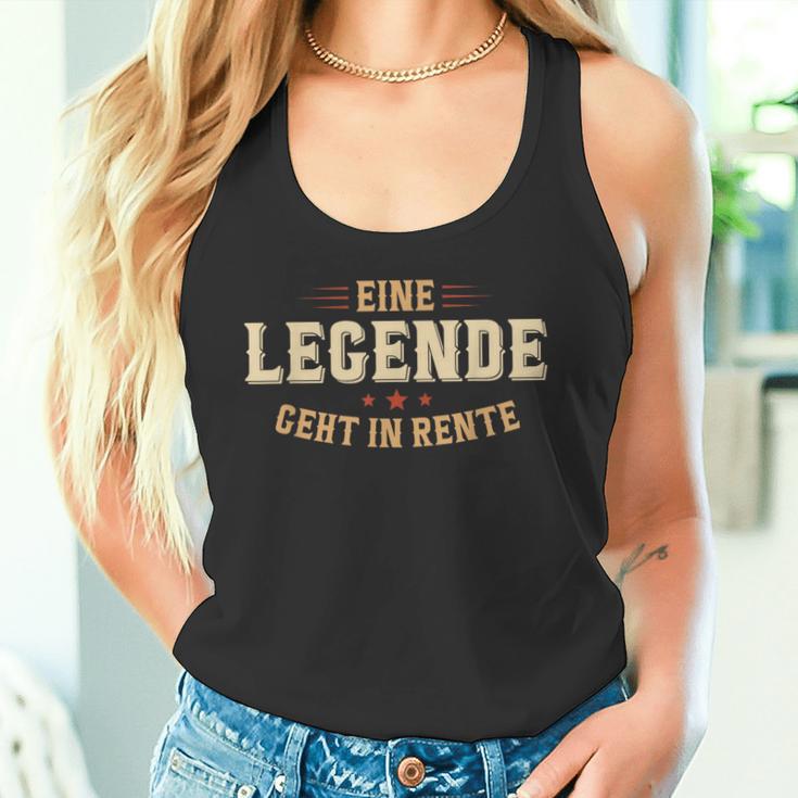 Rente 2024 Eine Legende Geht In Rente Rentner Tank Top