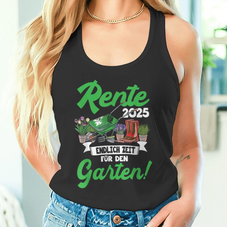 Rente 2025 Endlich Zeit Für Den Garten Rentner Tank Top