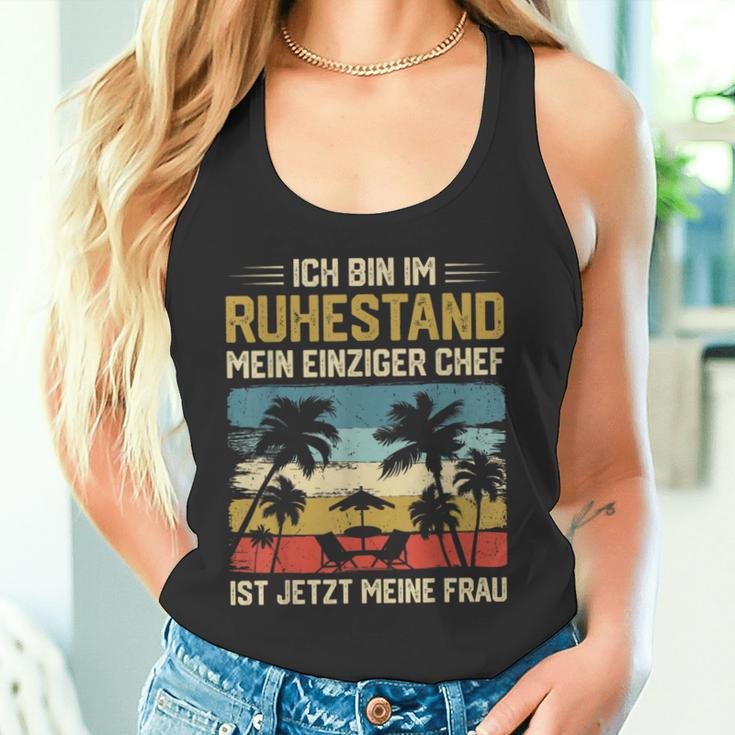 Rentner Bin Im Ruhestand Tank Top