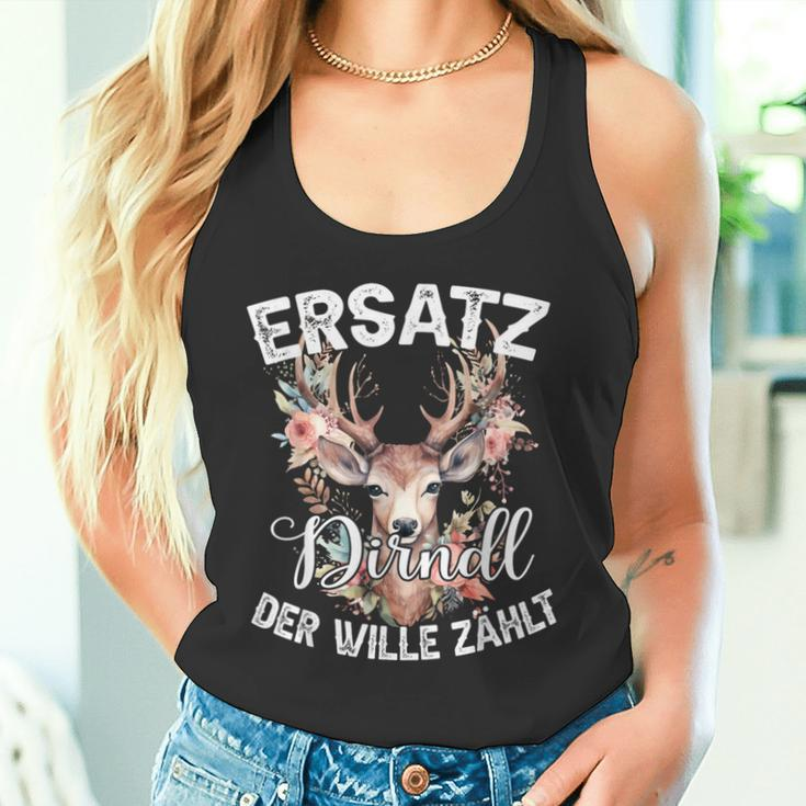 Replacement Dirndl Der Wille Zählt Deer Oktoberfest Tank Top