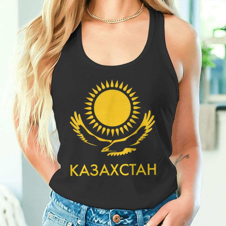 Republic Of Kazakhstan Qazaqstan Kazakhstan Kazakh Flag Tank Top