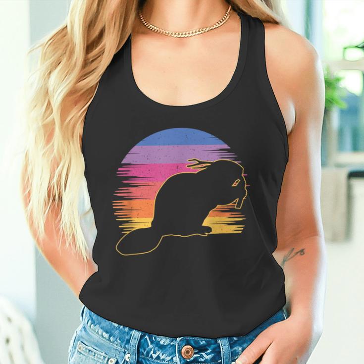 Retro Beaver Beaver Lovers Bobr Meme Tank Top