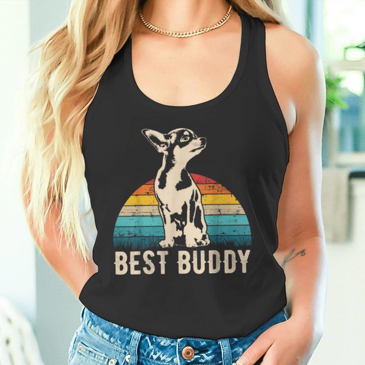 Retro Chihuahua Geschenk Idee Tank Top