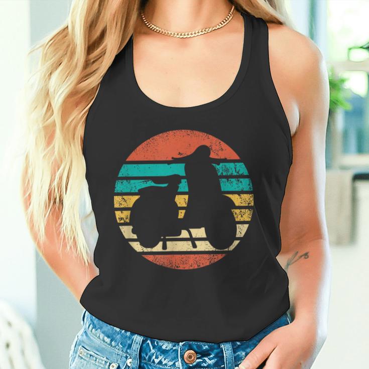 Retro Scooter Moped Scooterintage Moped Tank Top