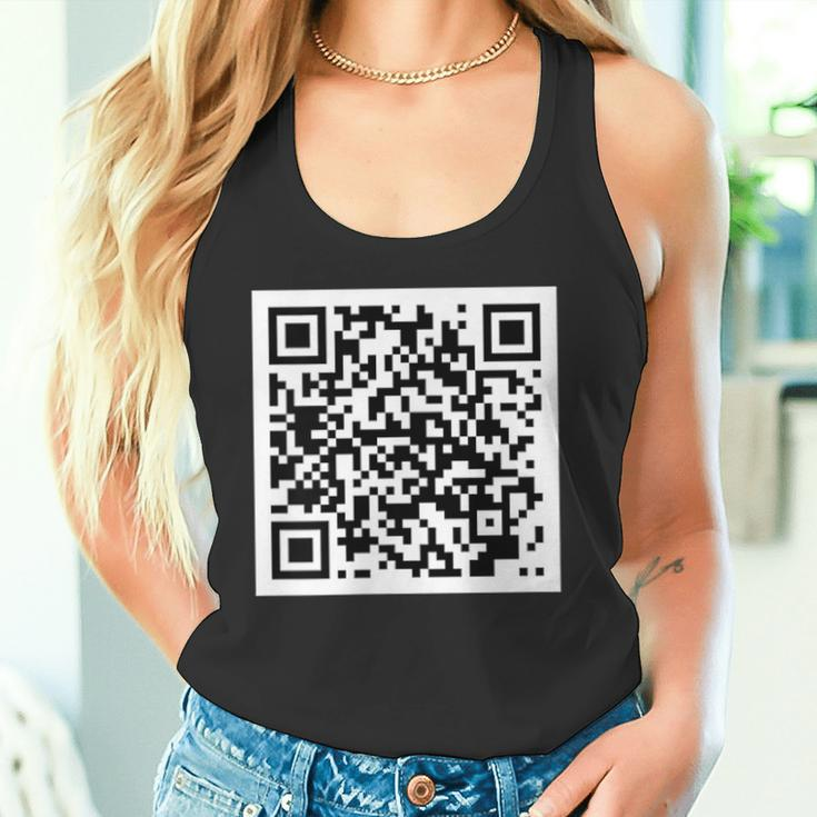 Rick Roll Qr Tank Top