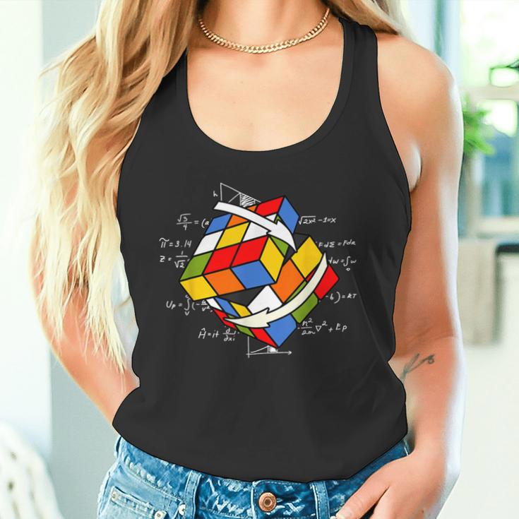 Rubik's Cube Magic Cube Retro Rubiintage Nerd Tank Top