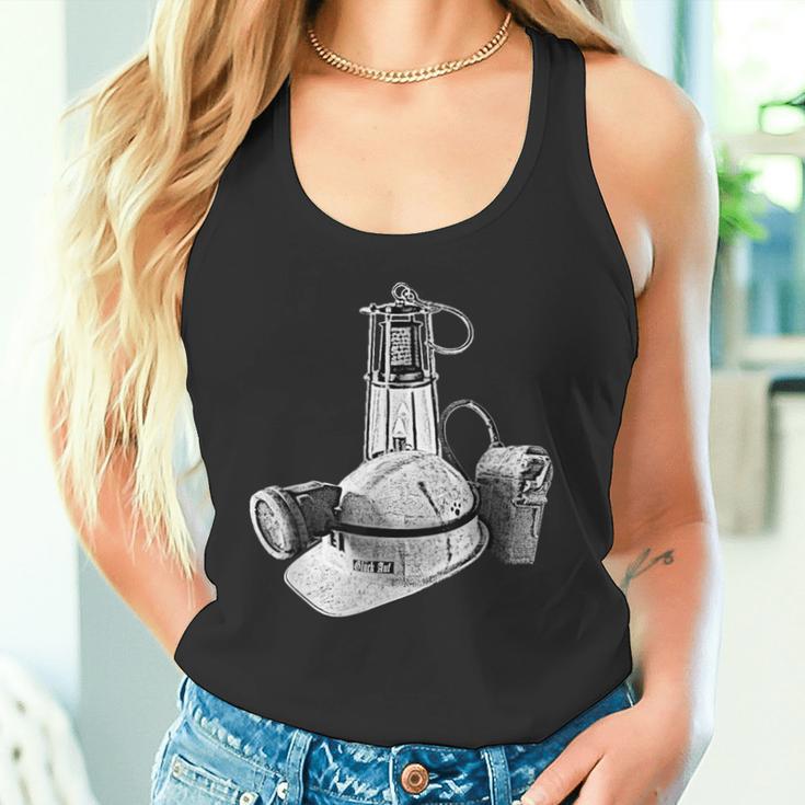 Ruhrpott Jumper Miner Helmet Grubenlampe Glück On Tank Top