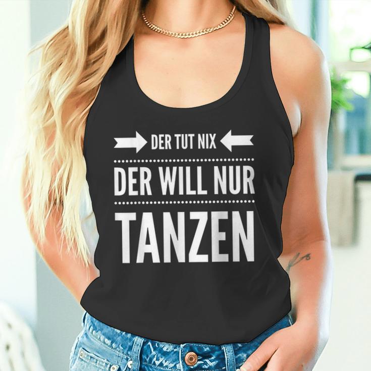 Salsa Tango Dancer Der Tut Nix Der Will Nur Danz Tank Top