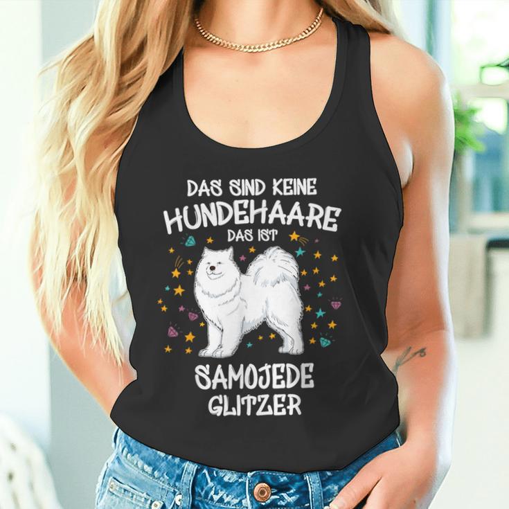 Samoje Glitter Dog Holder Dog Fun Tank Top